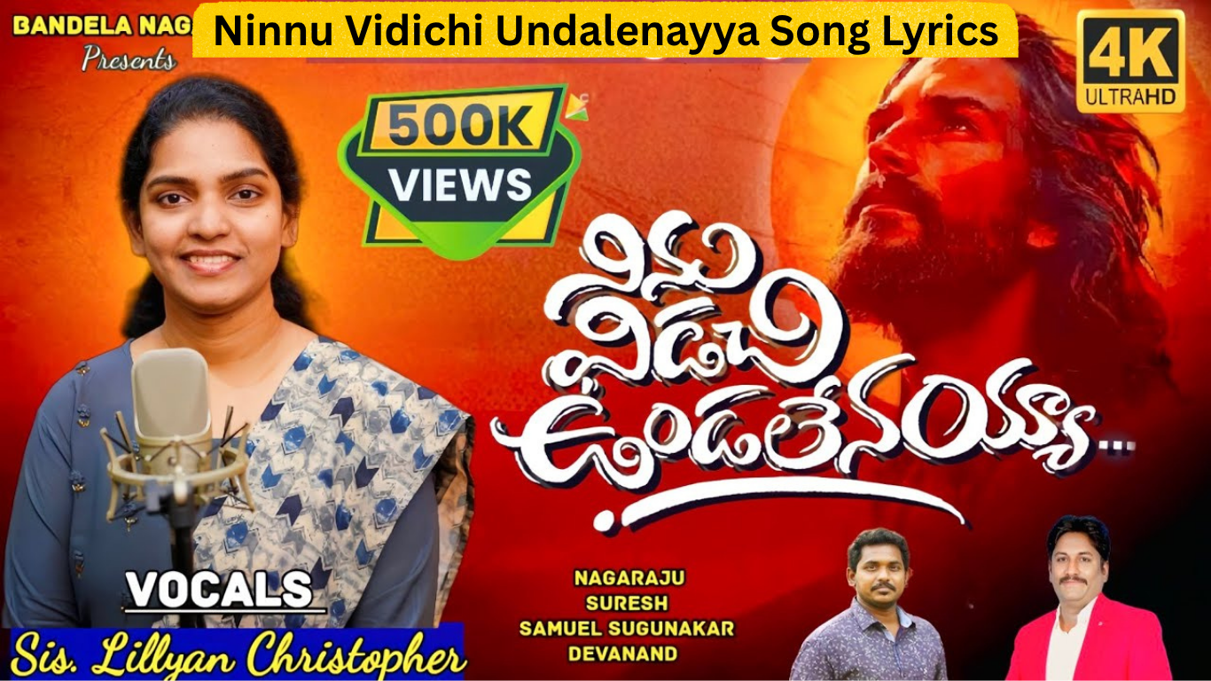 Ninnu Vidichi Undalenayya Song Lyrics in Telugu